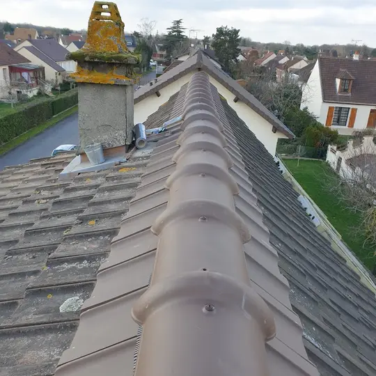 Chantier de couverture Reinard Rénov dans les Yvelines — réalisation 8