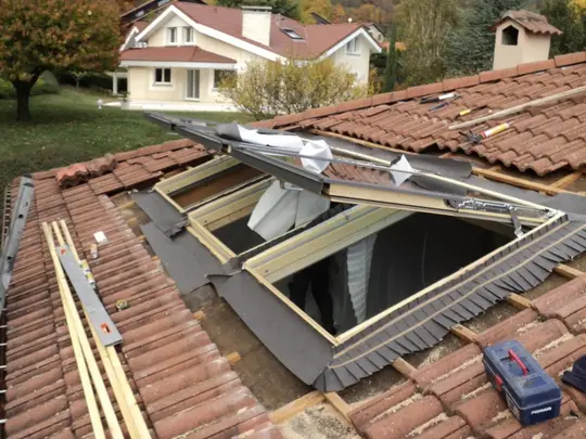 Chantier de couverture Reinard Rénov dans les Yvelines — réalisation 83